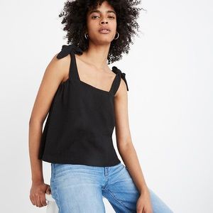 Madewell Texture & Thread tie strap tank top